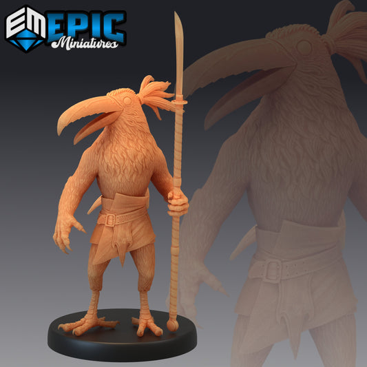 Birdfolk Toucan Series - #32 Sky Dominion - Epic Miniatures | Medium | Beast, Masculine, Winged