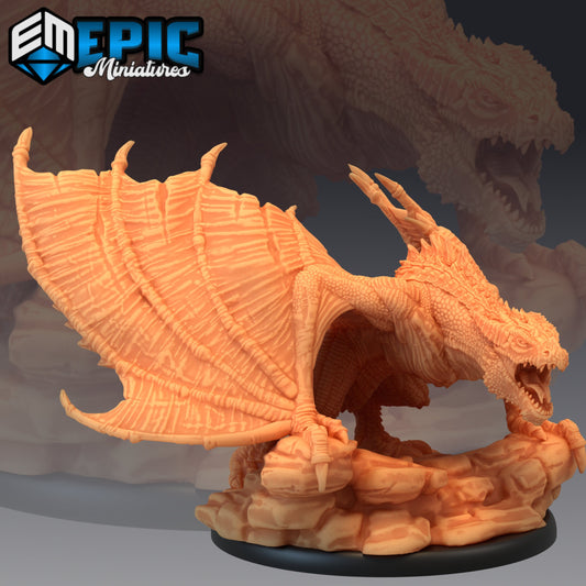 Draconic Wyvern Series - Epic Miniatures | Large | Beast, Masculine, Winged