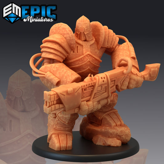 Iron Juggernaut - #45 Steam Constructs - Epic Miniatures | Large | Construct, Masculine, Tool