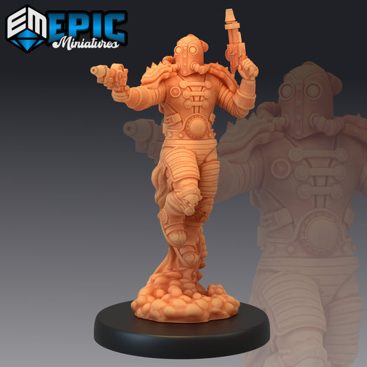 Jetpack Bandit - Epic Miniatures | Medium | Human, Masculine, Gun