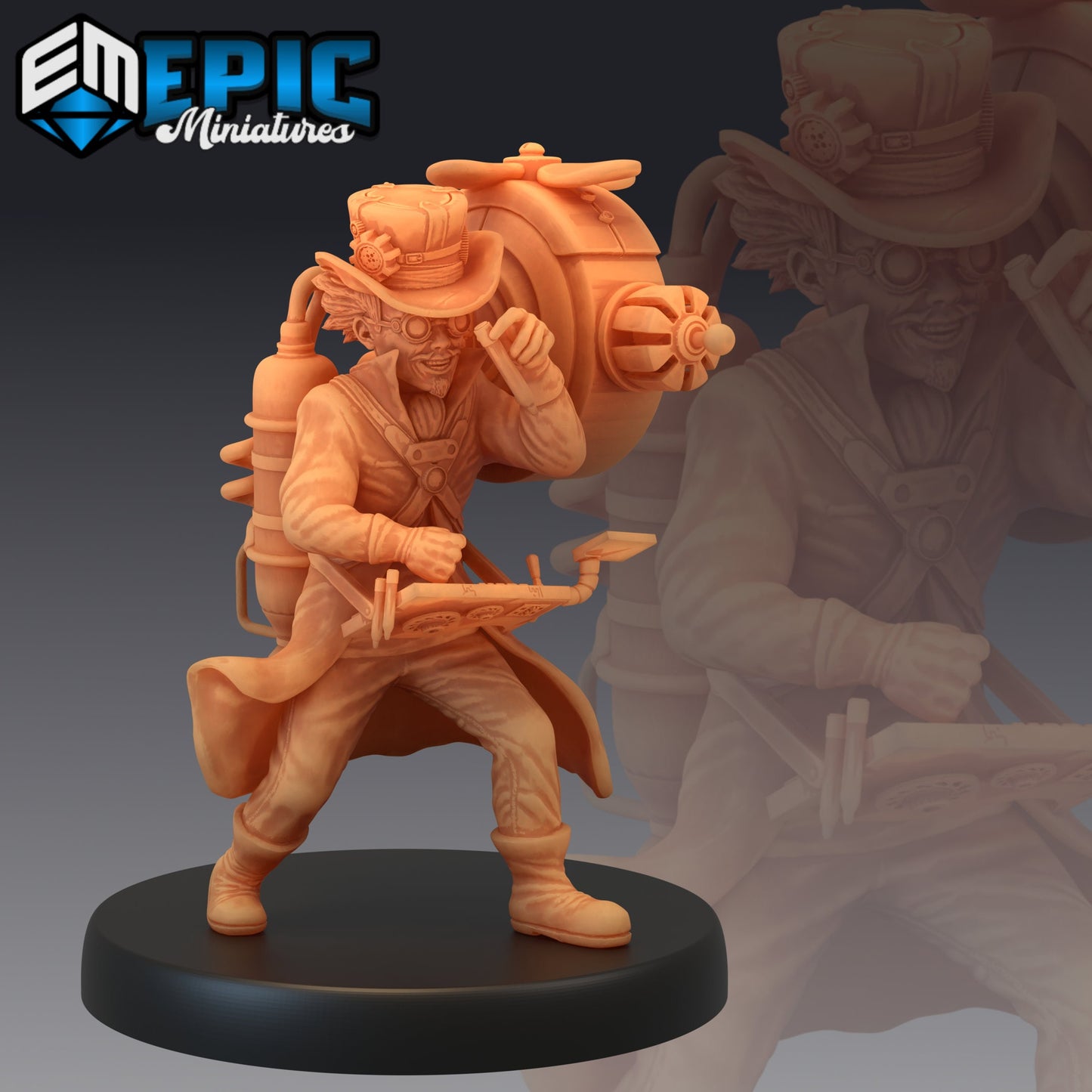 Felix Fortune - #45 Steam Construct - Epic Miniatures | Medium | Human, Masculine