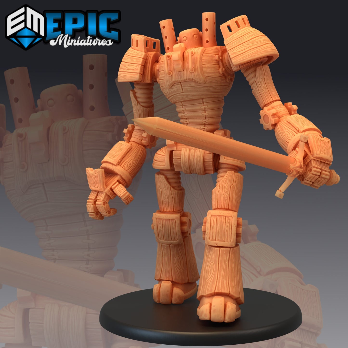 Wood Construct - Epic Miniatures | Large | Construct