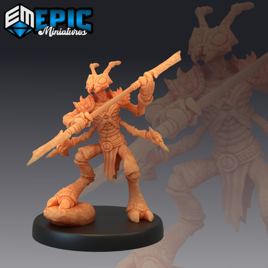 Insectoid Ant Warrior - Epic Miniatures | Medium | Humanoids