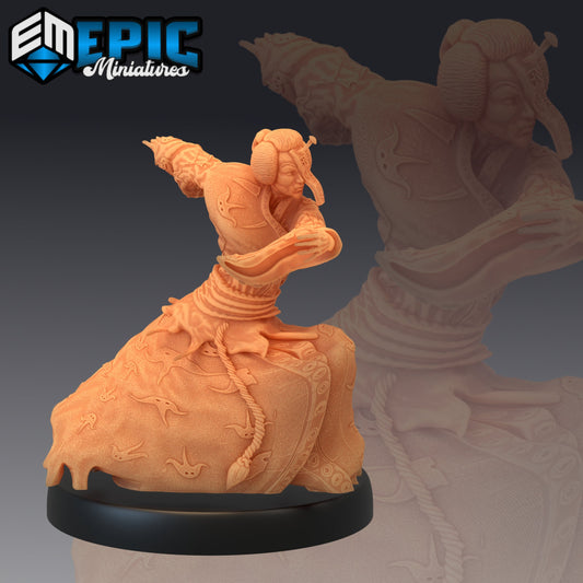 Jiangshi Female Series - Epic Miniatures | Medium | Human, Feminine