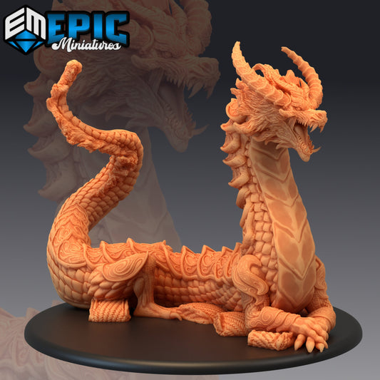 Legendary Lung Dragon - #43 Yokai Mayhem - Epic Miniatures | Gargantuan | Dragon