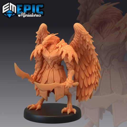 Birdfolk Eagle Series - Epic Miniatures | Medium | Beast, Masculine, Winged