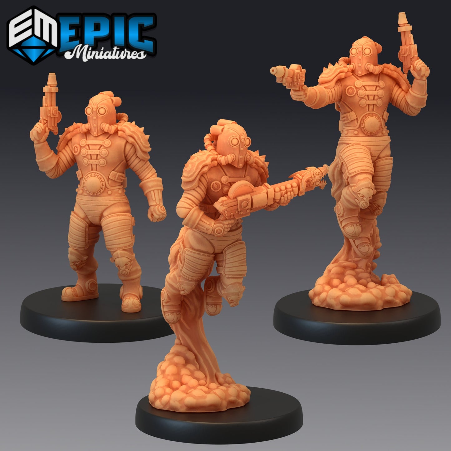 Jetpack Bandit - Epic Miniatures | Medium | Human, Masculine, Gun