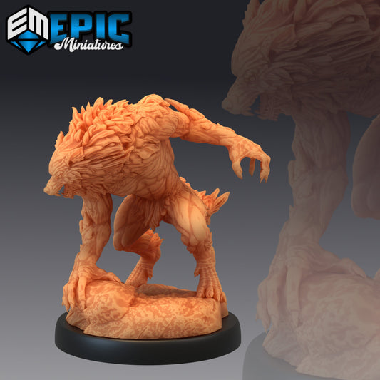 Werewolf Brute Series - Epic Miniatures | Medium | Monstrosity