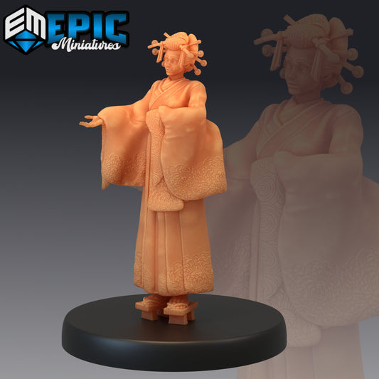 Geisha - #43 Yokai Mayhem - Epic Miniatures | Medium | Human, Feminine