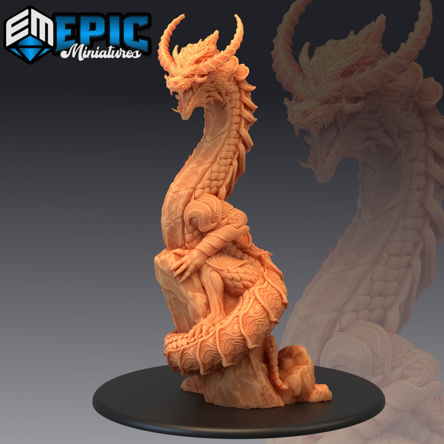 Legendary Lung Dragon - #43 Yokai Mayhem - Epic Miniatures | Gargantuan | Dragon