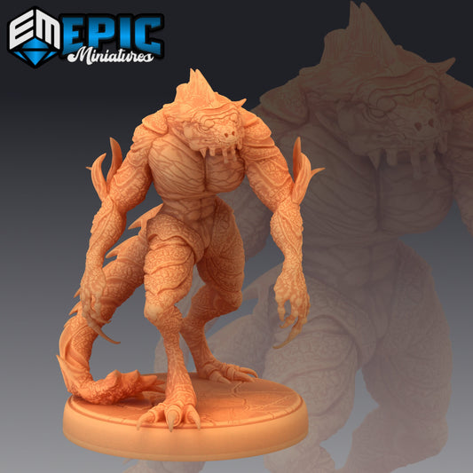 Seafolk Brute Series - #33 Underwater Mayhem - Epic Miniatures | Medium | Beast, Masculine