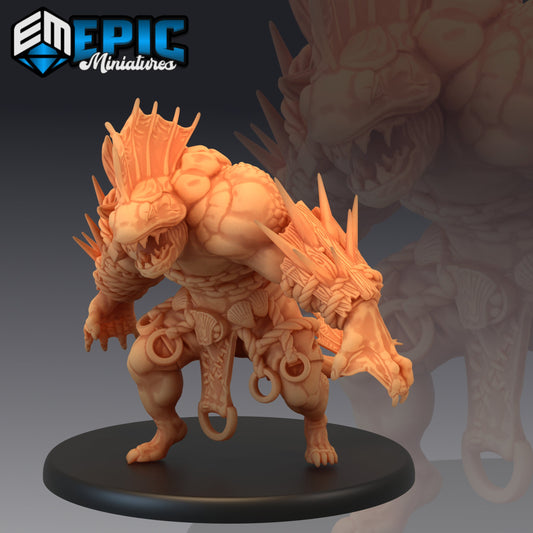 Abyss Hulk Series - Epic Miniatures | Large | Humanoids, Masculine, Winged