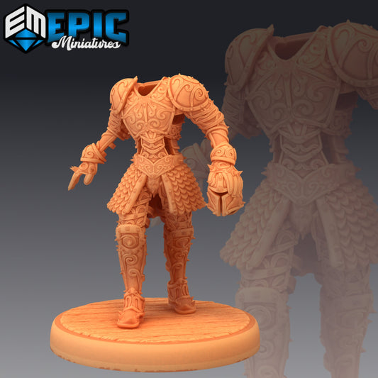 Animated Armor Series - #28 Blood Moon - Epic Miniatures | Small | Undead, Masculine