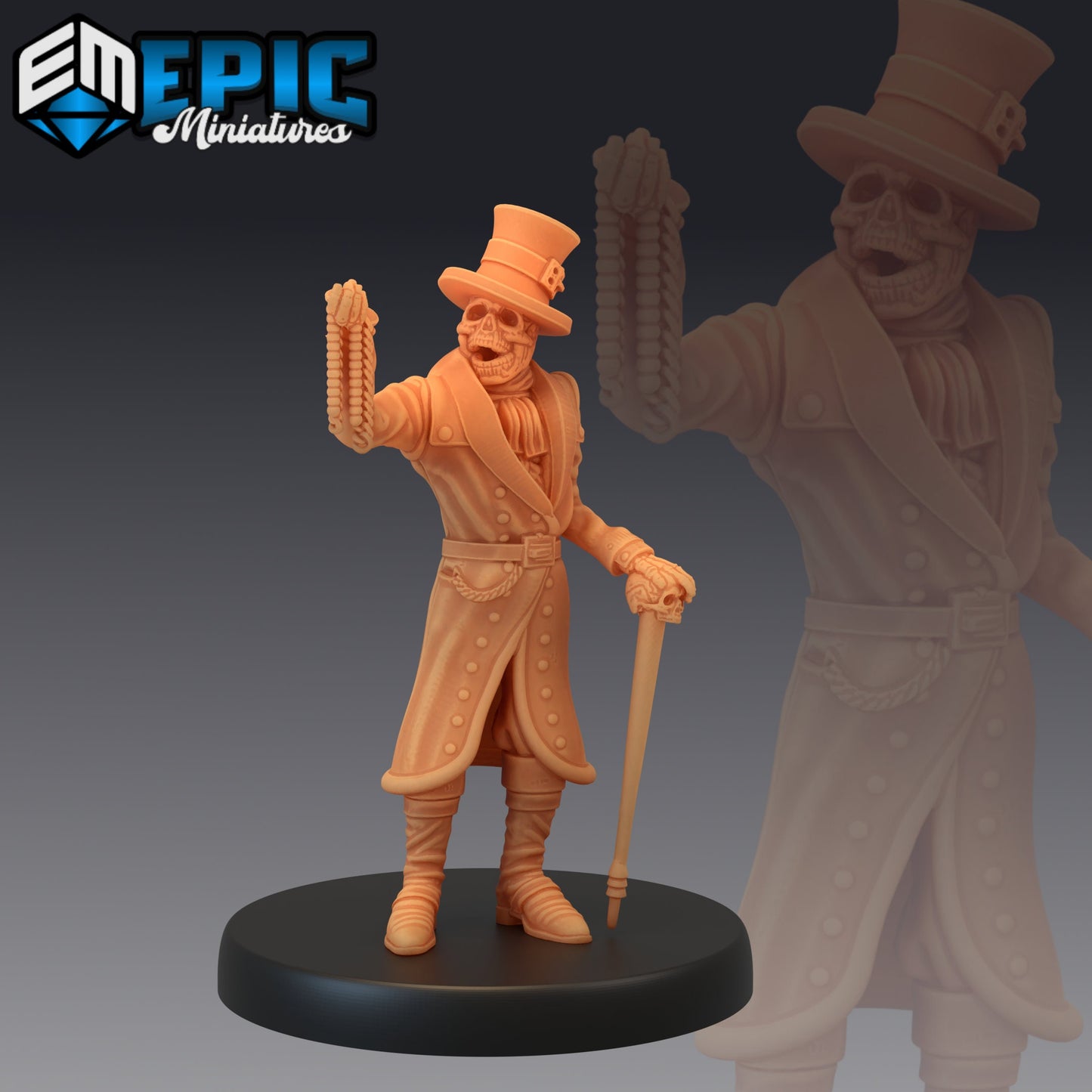 Skeleton Nobles Series - #28 Blood Moon - Epic Miniatures | Medium | Undead