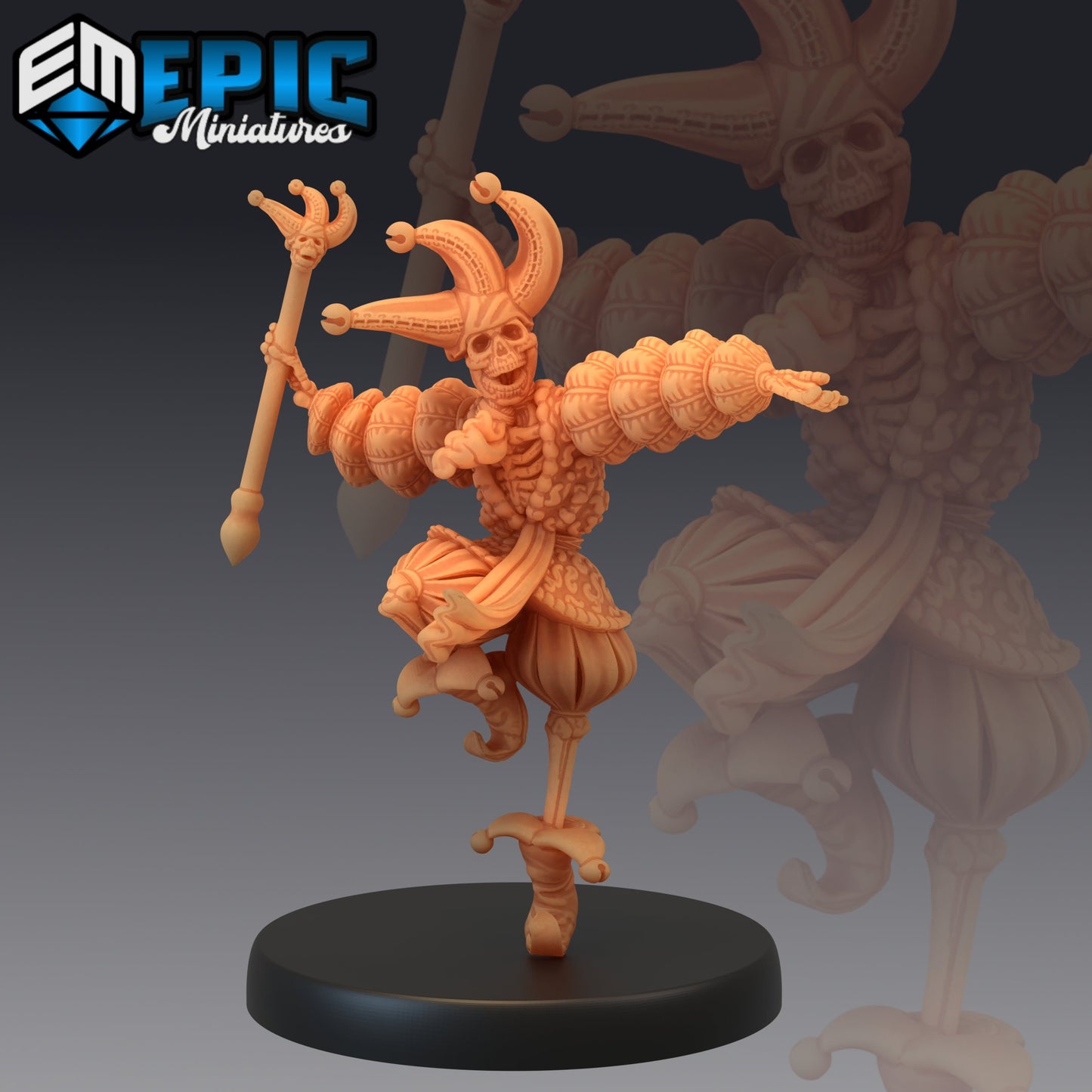 Skeleton Nobles Series - #28 Blood Moon - Epic Miniatures | Medium | Undead