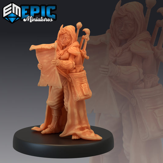 Halfling Rogue Series - #46 Guild of Thieves - Epic Miniatures | Medium | Halfling, Feminine