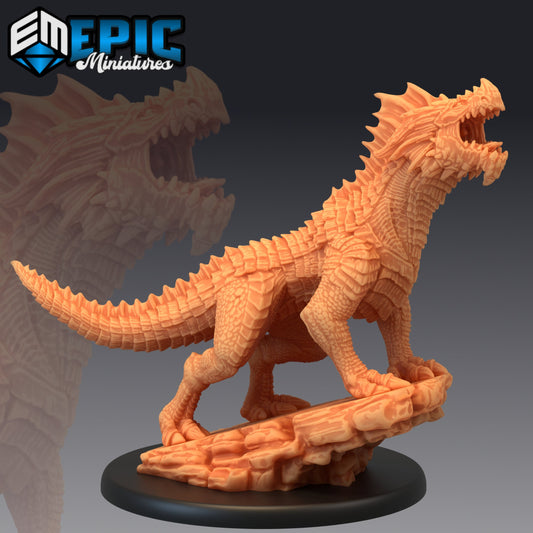 Red Guard Drake Series - Epic Miniatures | Large | Dragon, Masculine