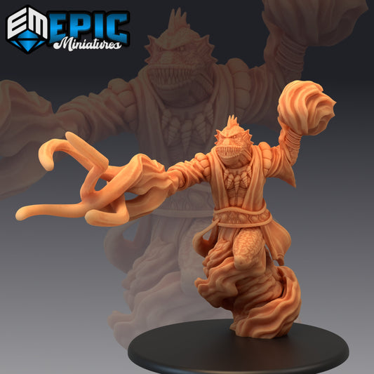 Marid Male Series - Epic Miniatures | Large | Humanoids, Masculine