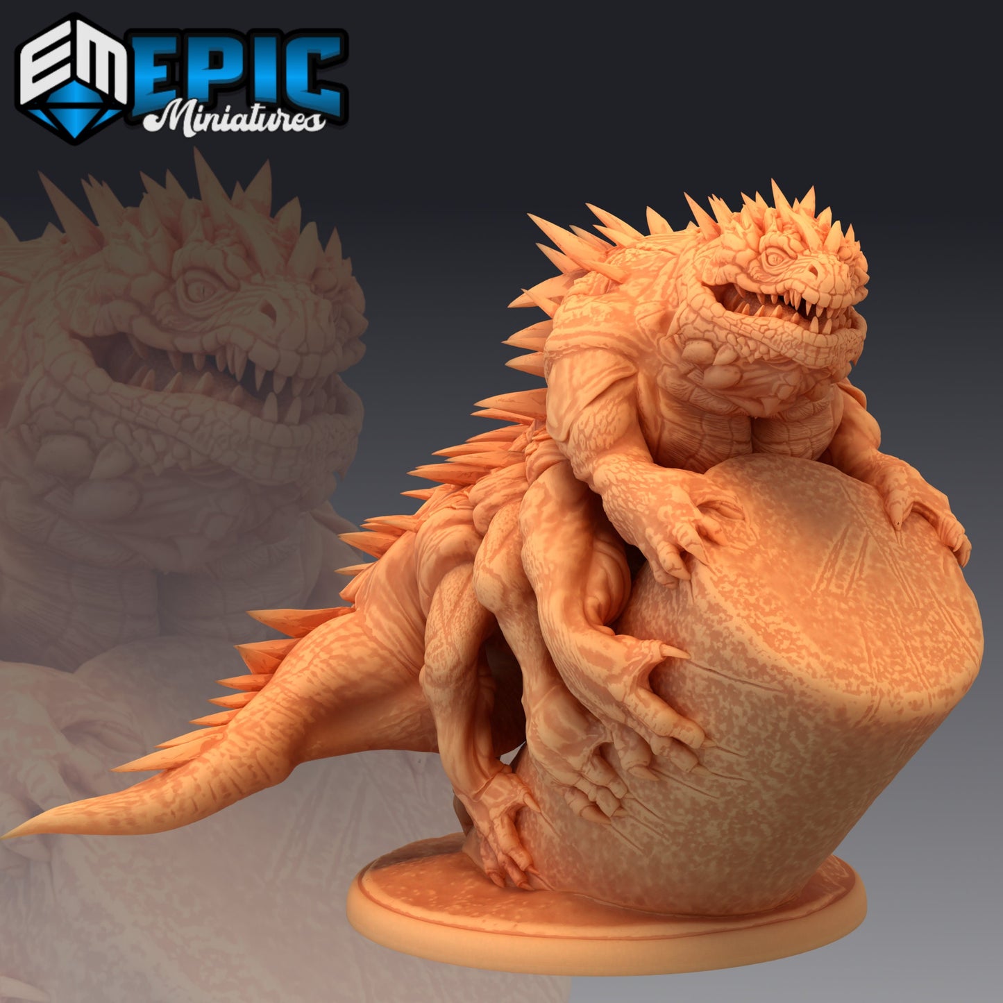 Basilisk Classic Series - Epic Miniatures | Large | Lizards, Masculine