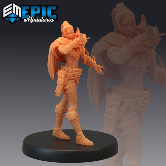 Female Assassin Series - #46 Guild of Thieves - Epic Miniatures | Medium | Human, Feminine
