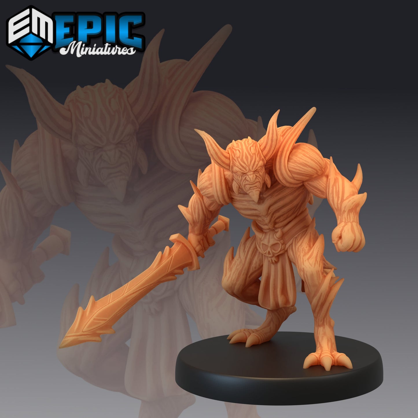 Devil Army Series - #47 Deadly Sins - Epic Miniatures | Medium | Beast, Masculine