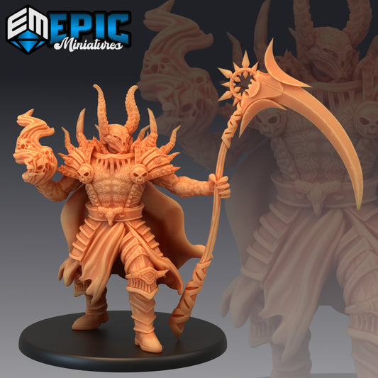 Devil Warlord Series - Epic Miniatures | Large | Beast, Masculine