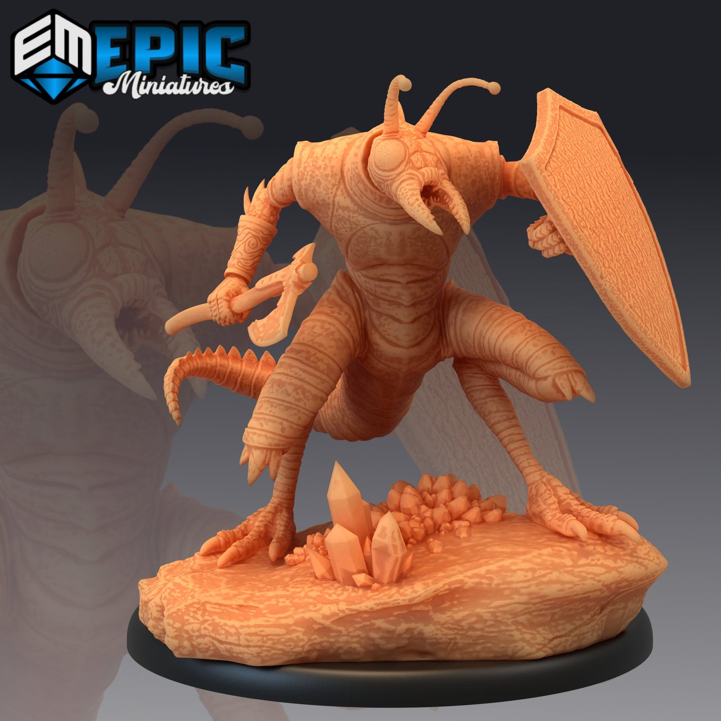 Ice Devil Series - #47 Deadly Sins - Epic Miniatures | Large | Beast, Masculine