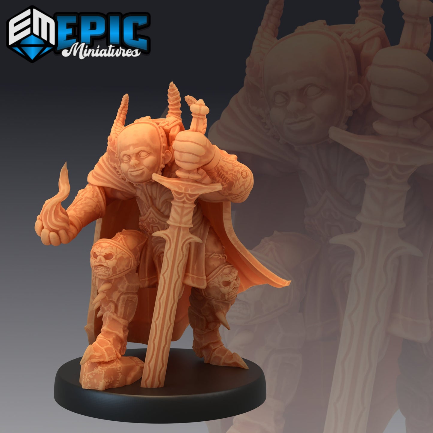Legion Devil Series - #47 Deadly Sins - Epic Miniatures | Medium | Humanoids, Masculine