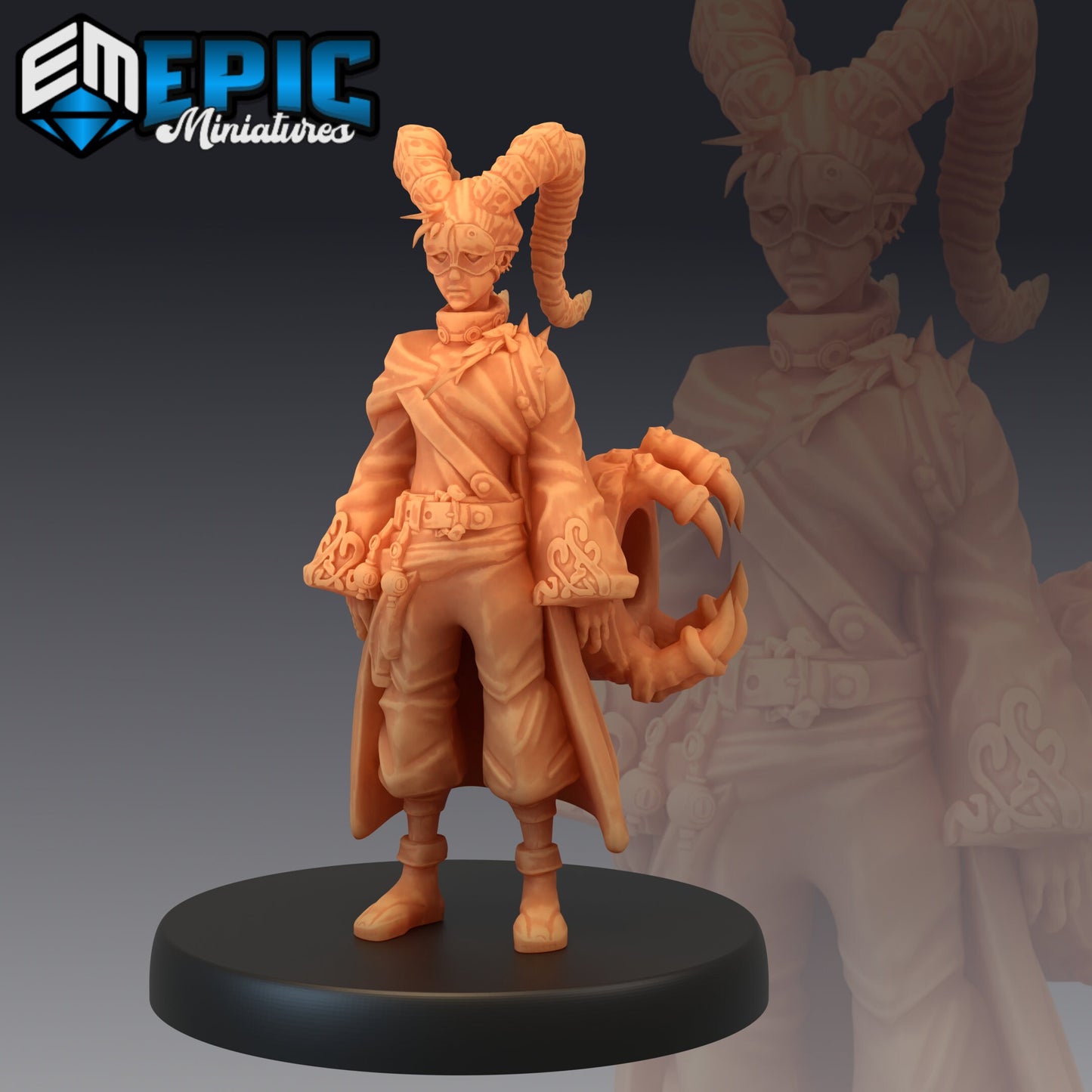 Warlock Apprentice Series - #47 Deadly Sins - Epic Miniatures | Medium | Humanoids, Masculine