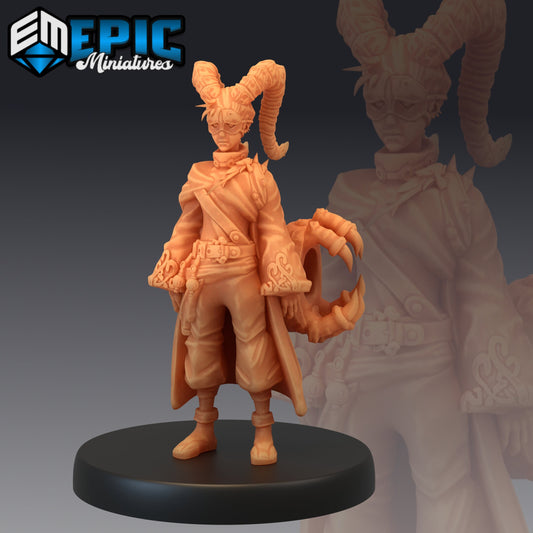 Warlock Apprentice Series - #47 Deadly Sins - Epic Miniatures | Medium | Humanoids, Masculine