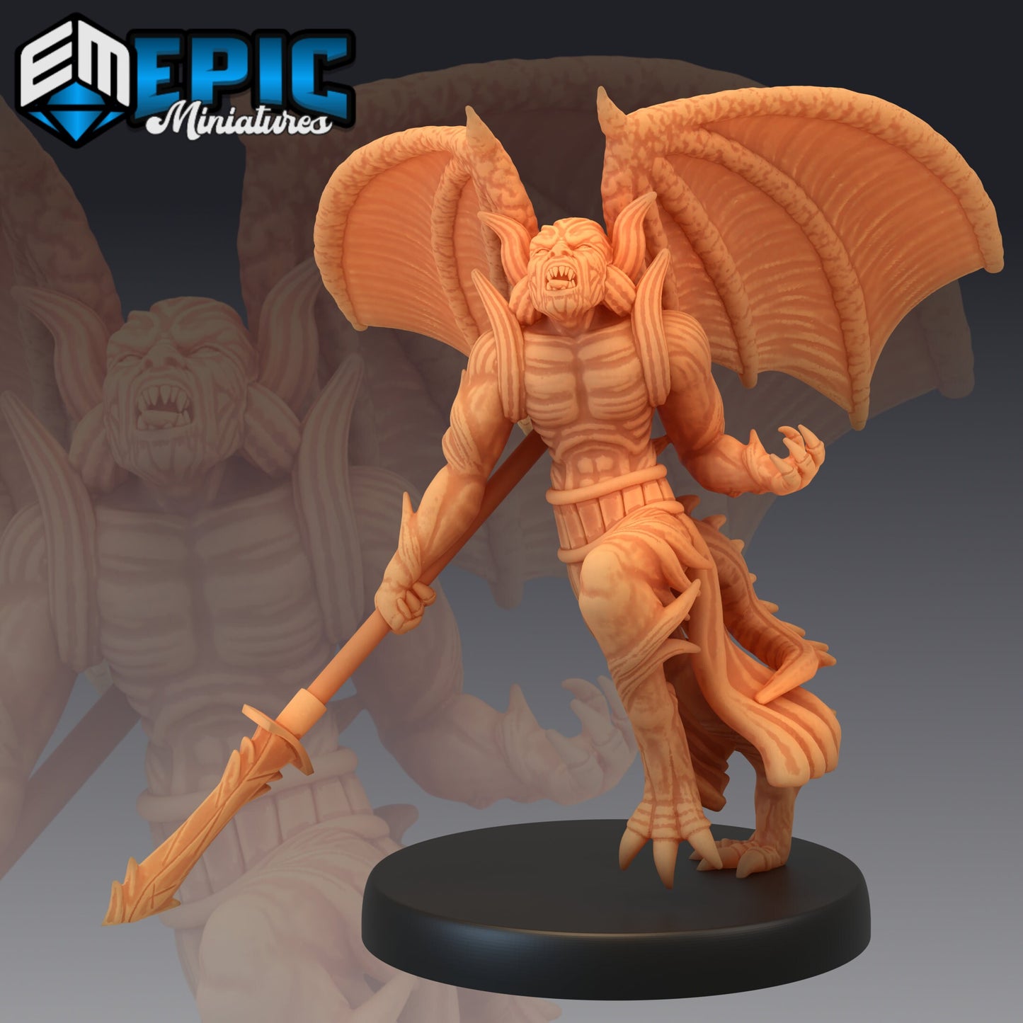 Winged Devil Army Series - #47 Deadly Sins - Epic Miniatures | Medium | Beast, Masculine, Winged