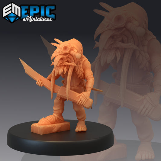 Goblin Redcap Series - #48 Extra Monsters Pack - Epic Miniatures | Small | Goblinoids, Masculine