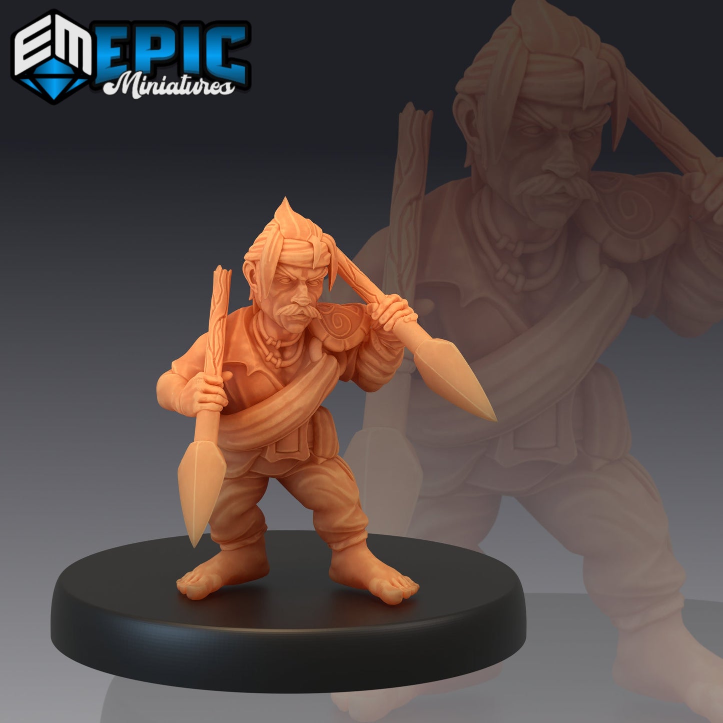 Gnome Pirate Series - Epic Miniatures | Small | Human, Masculine