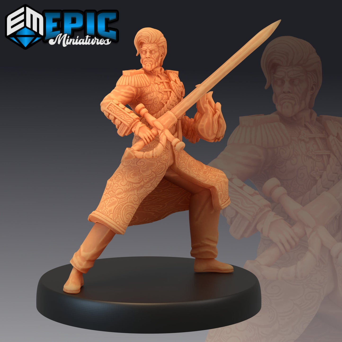 Marine Admiral Series - Epic Miniatures | Medium | Human, Masculine