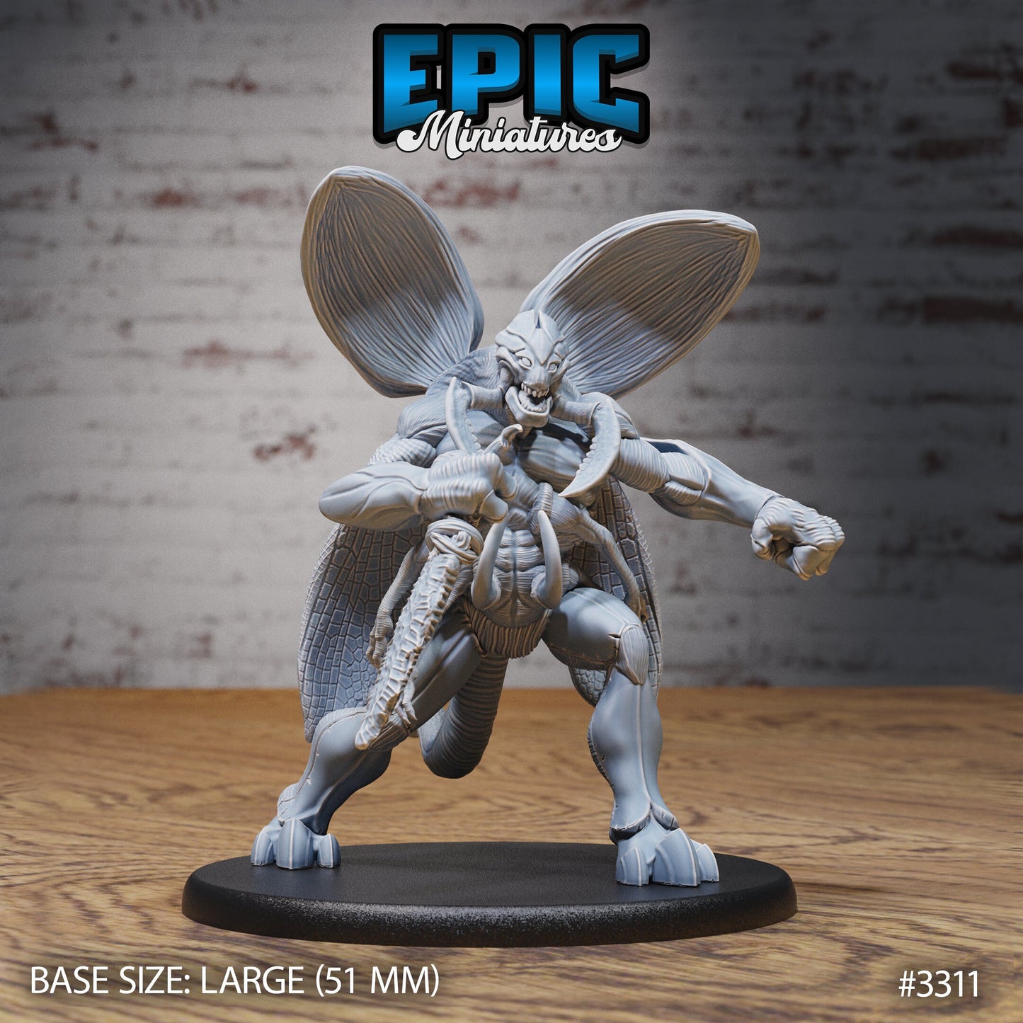 Demonic Insect General Series | Insectoid | Male | Winged