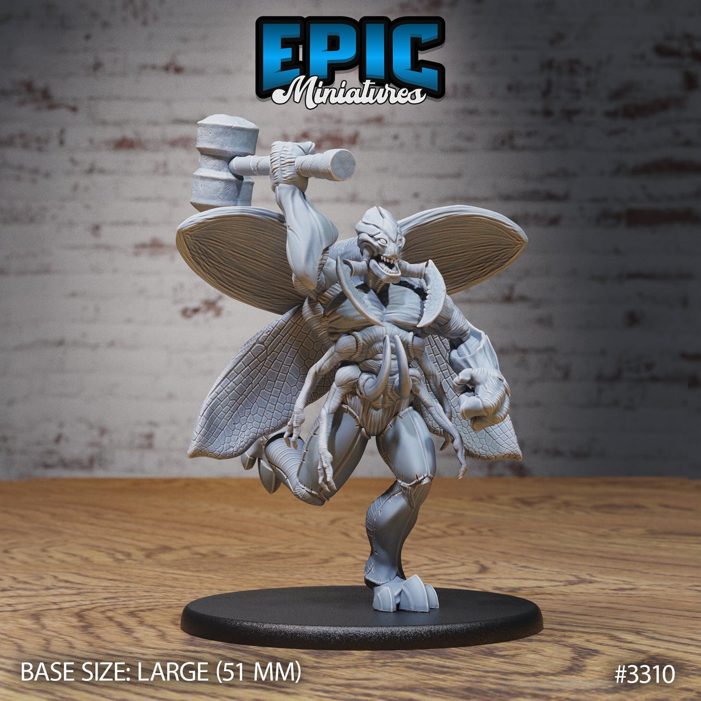 Demonic Insect General Series | Insectoid | Male | Winged