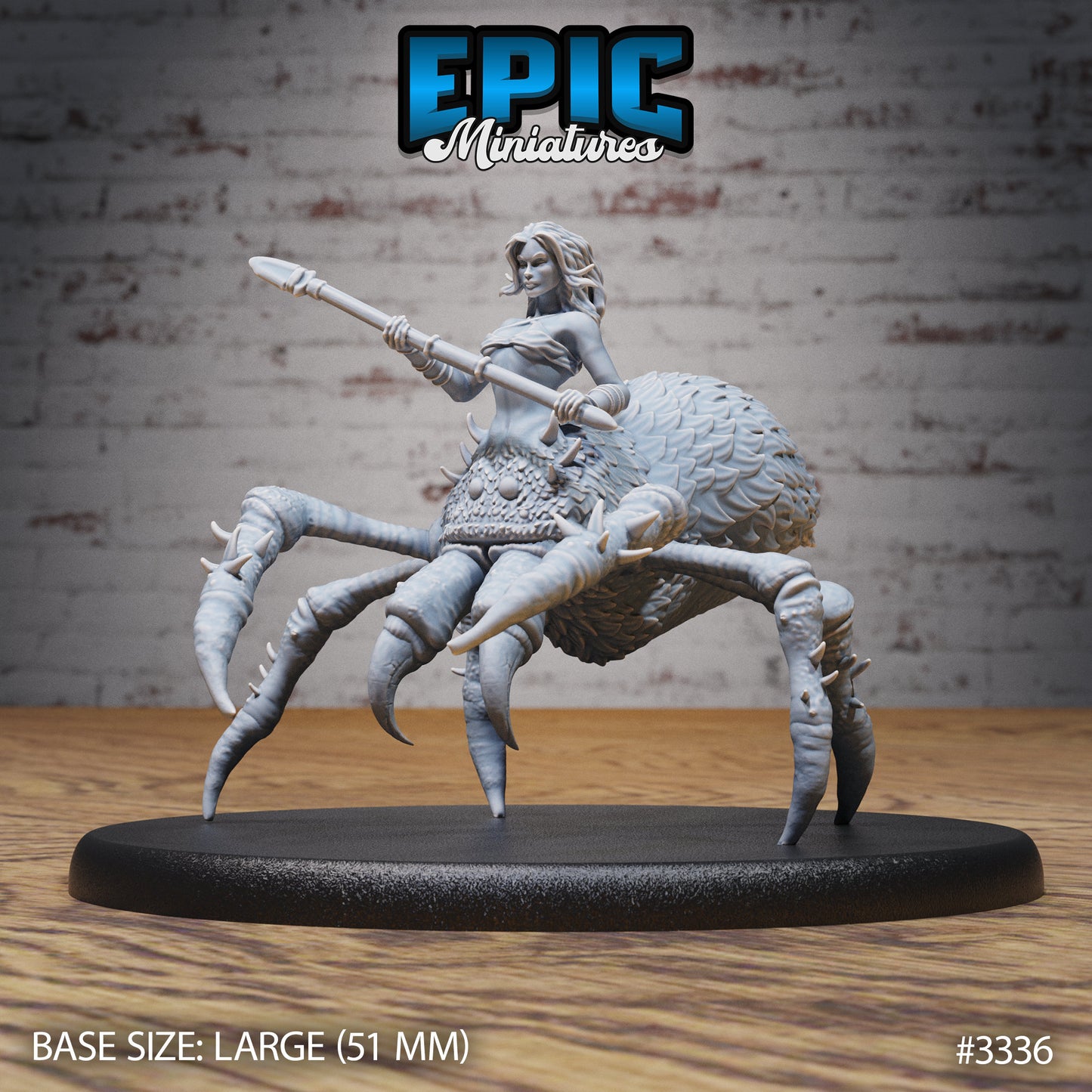 Arachne Spider Lady Series - #79 Insectoid Jungle - Epic Miniatures | Insectoid | Humanoid | Feminine | Weapons | Large