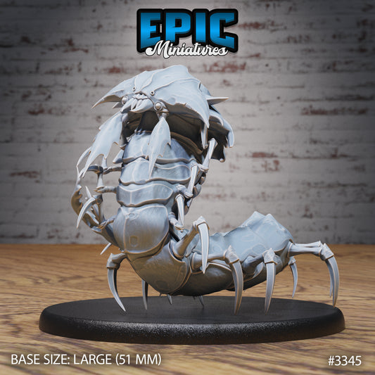 Hell Crawler Centipede Series - #79 Insectoid Jungle - Epic Miniatures | Insectoid | Crawling | Large