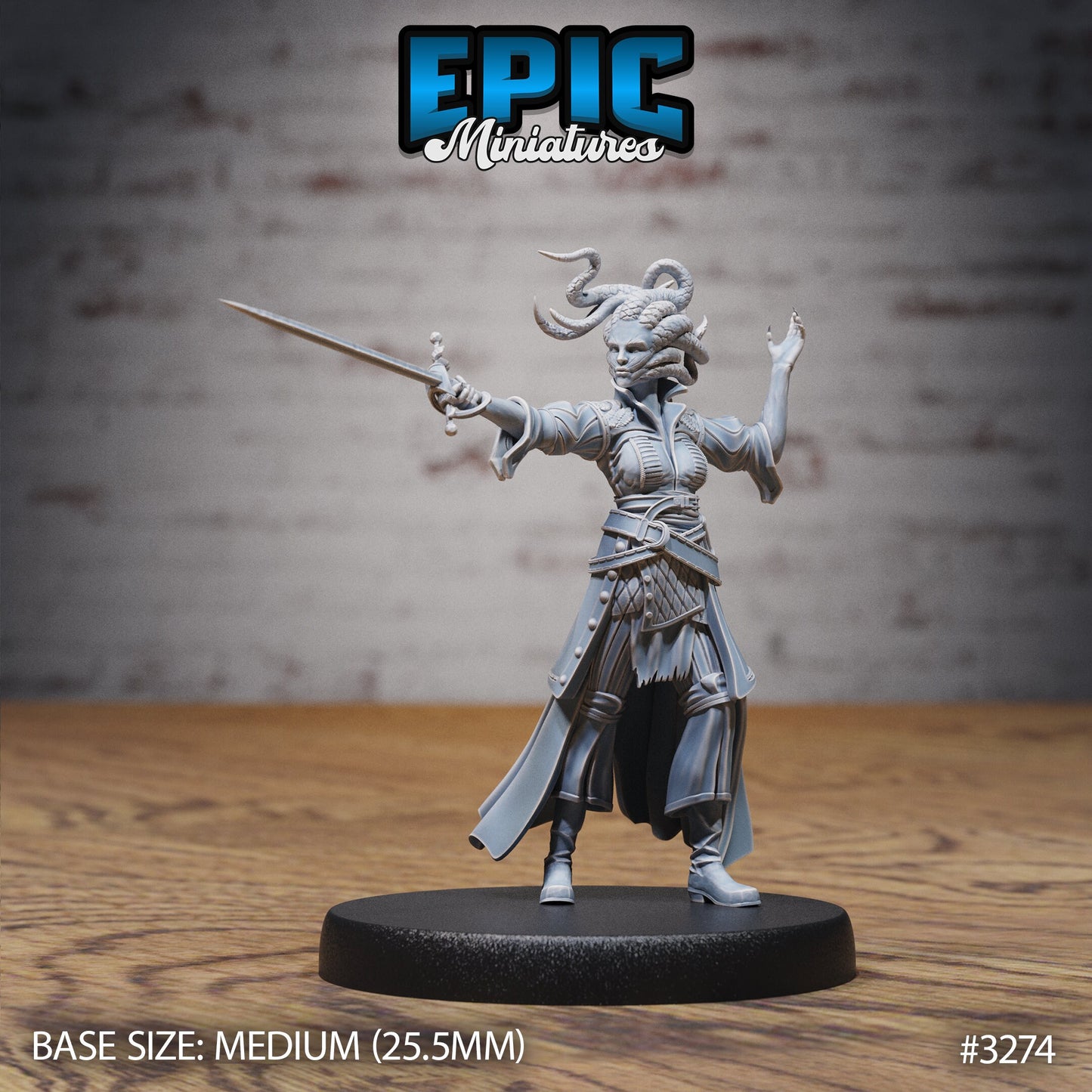 Gorgon Pirate Series - Epic Miniatures | Pirate| Feminine | Weapons |Medium
