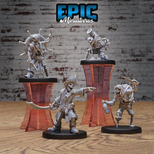 Undead Pirate Crew Series - Epic Miniatures | Undead | Pirate |Weapons | Medium