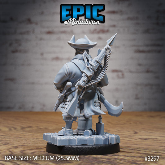 Captain Hornigold - Epic Miniatures | Human | Weapons | Rum | Pirate | Medium