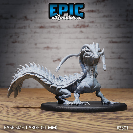 Sea Drake Deity Series - Epic Miniatures | Dragon | Sea Drake | Underwater | Large