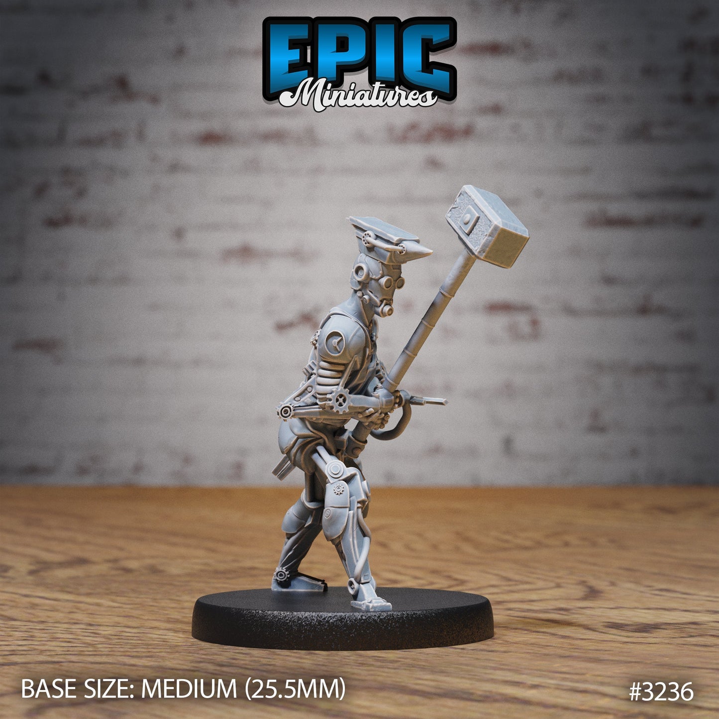 Construct Blacksmith Series - Epic Miniatures | Construct | Weapon | Masculine | Medium