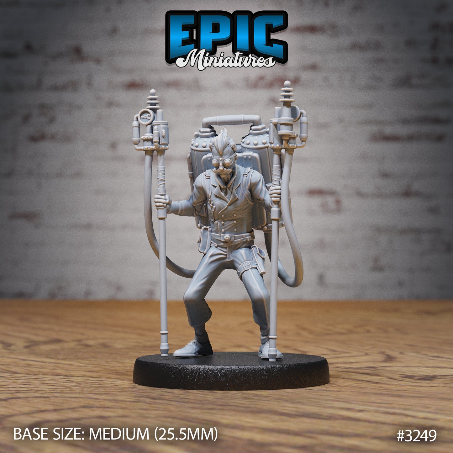 Inventor Joseph Series - Epic Miniatures | Human | Inventor | Scientist | Masculine | Medium