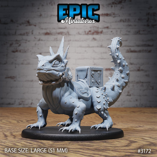 Hunters Guild Lizard Tamer Series - Epic Miniatures | Beast | Lizard | Large