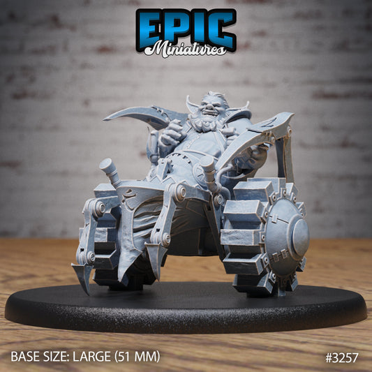 Wheelchair Goblin Series - Epic Miniatures | Construct | Masculine | Weapon | Large