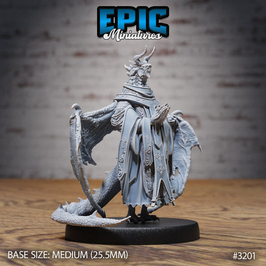 Hunters Guild Bahamut Cleric Series - Epic Miniatures | Humanoid | Cleric | Masculine | Medium