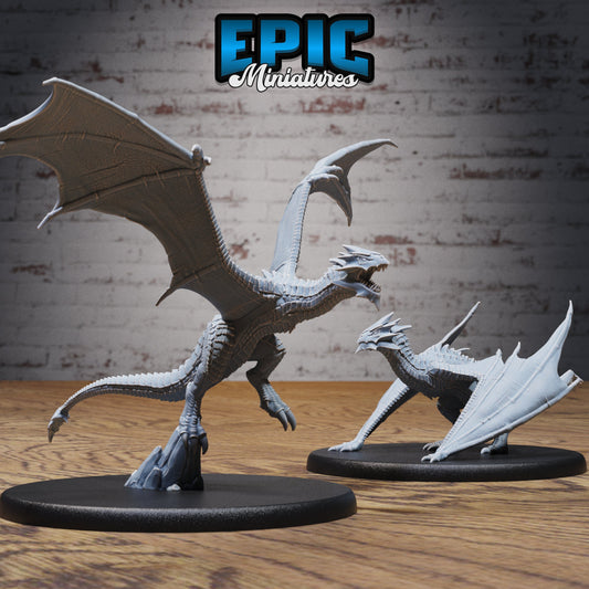 Wyvern Classic Series - #76 Dragons Reign - Epic Miniatures | Winged Dragon | Large