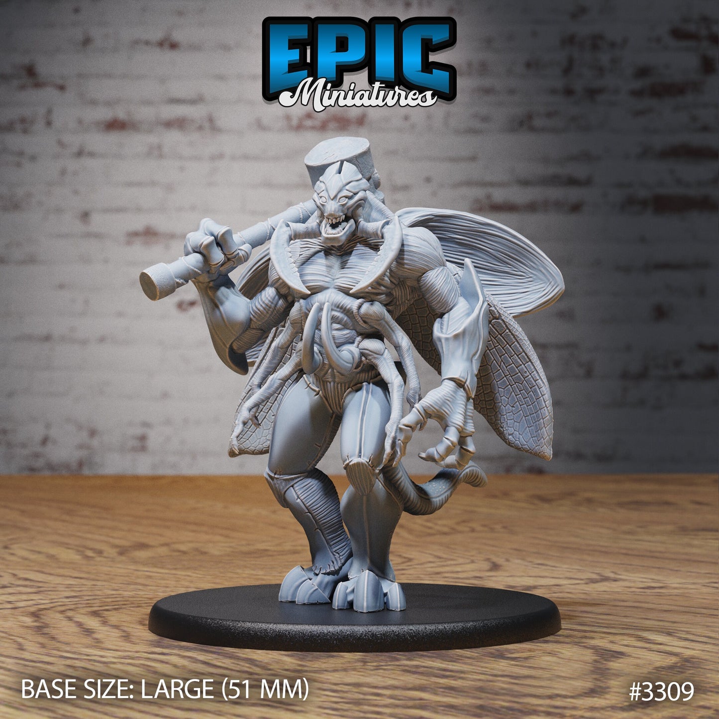 Demonic Insect General Series | Insectoid | Male | Winged