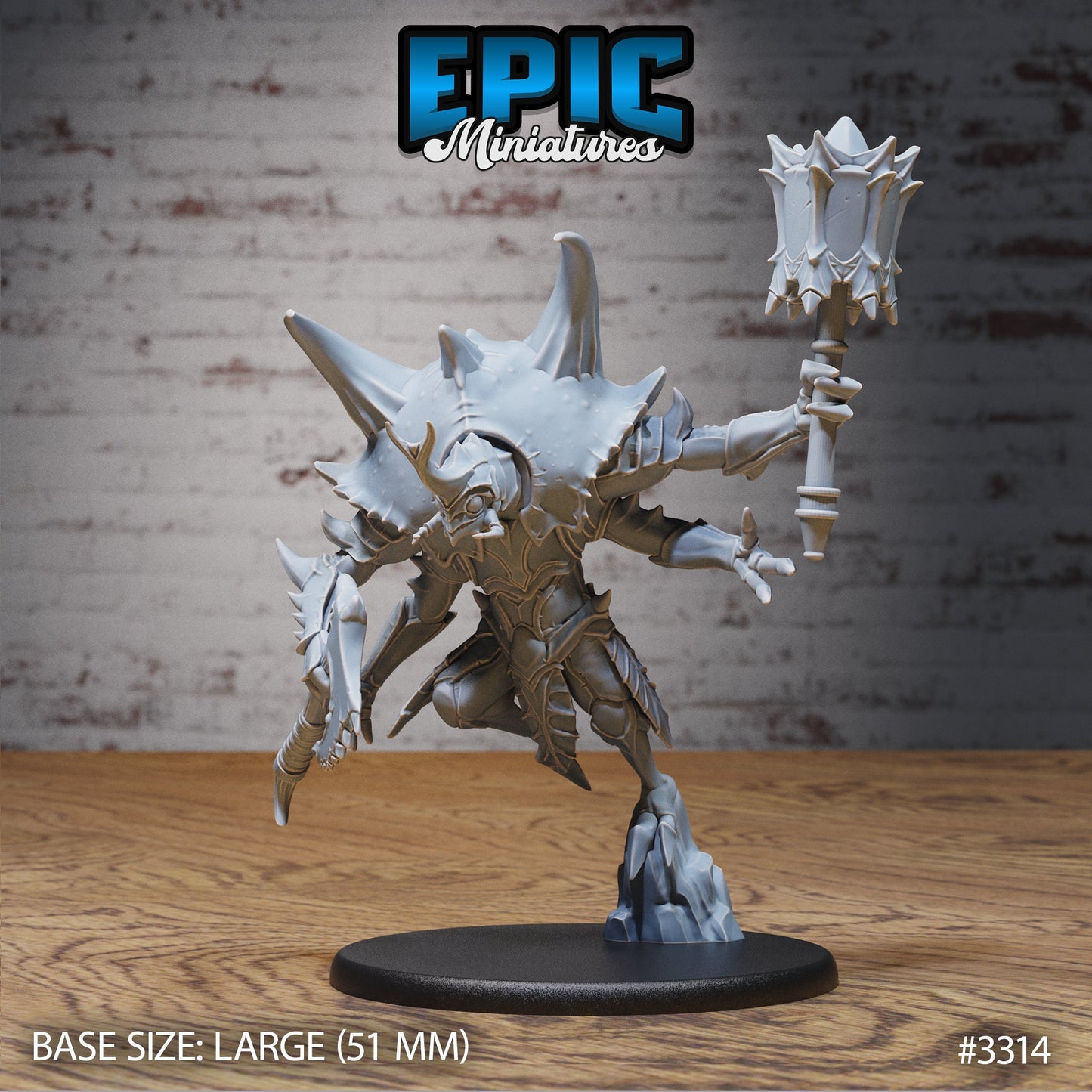 Insectoid Jungle Hulk Series - Epic Miniatures | Insectoid | Masculine | Weapons | Large